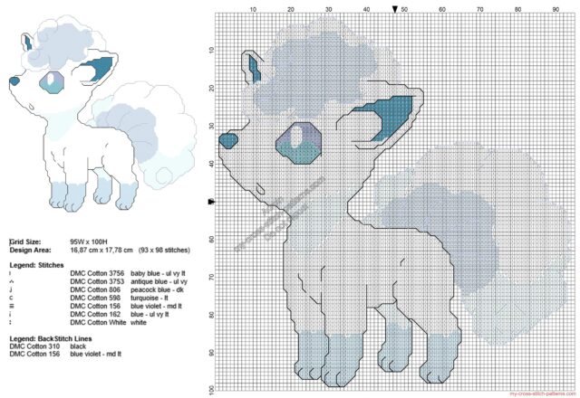 vulpix_alola_pokemon_sun_moon_free_cross_stitch_pattern_93x98