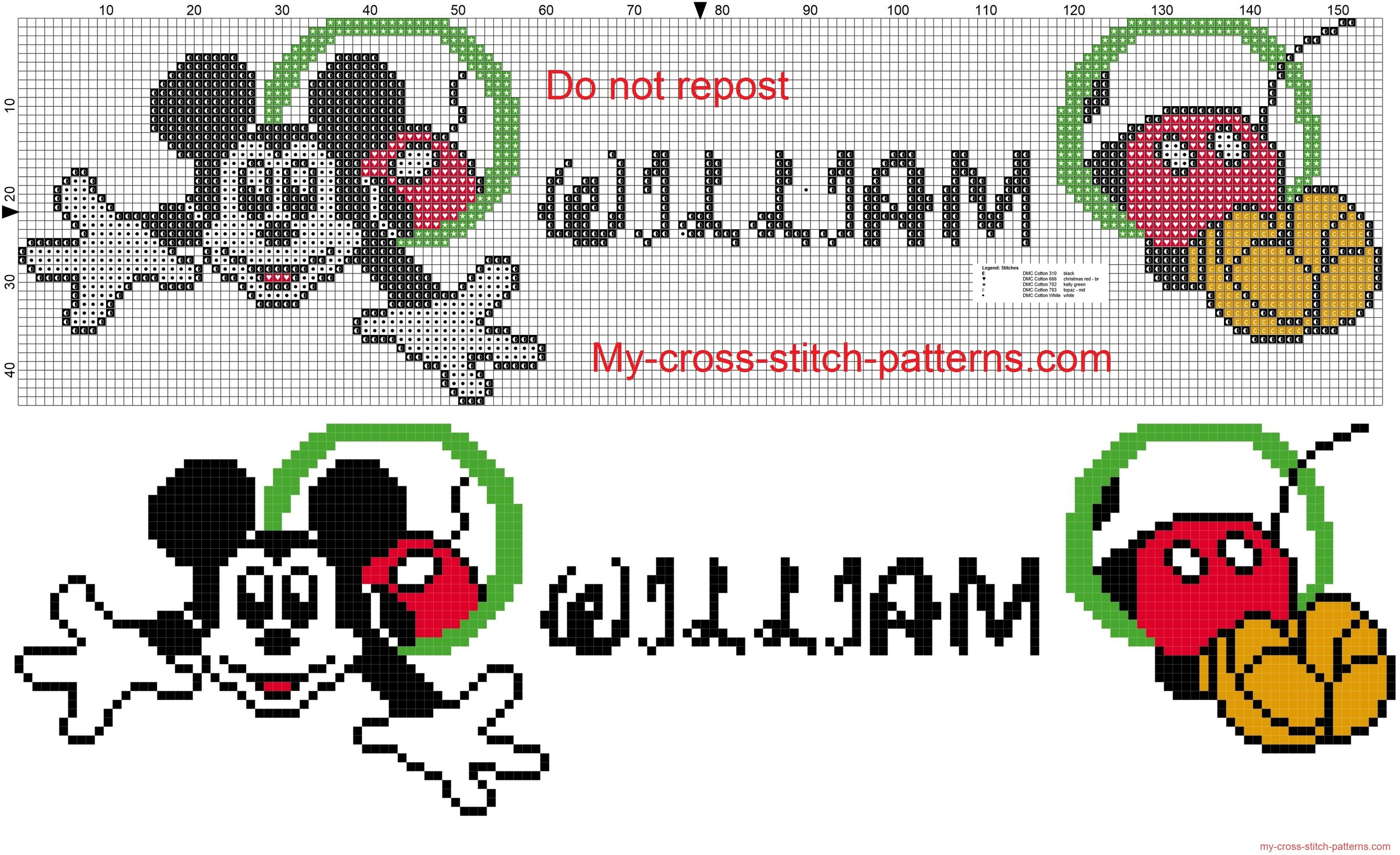 william_name_whit_mickey_mouse_cross_stitch_patterns_free