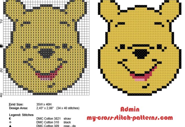 winnie_the_pooh_face_small_cross_stitch_pattern_baby_bib_idea
