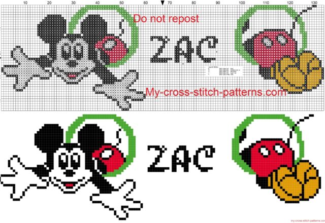 zac_name_whit_mickey_mouse_cross_stitch_patterns_free