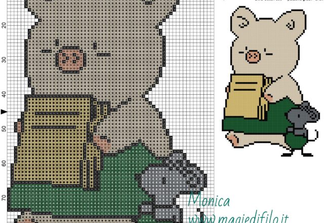 zashikibuta_and_taddy_cross_stitch_pattern_