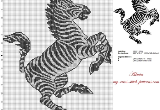 zebra_of_juventus_football_club_cross_stitch_pattern_130_x_148